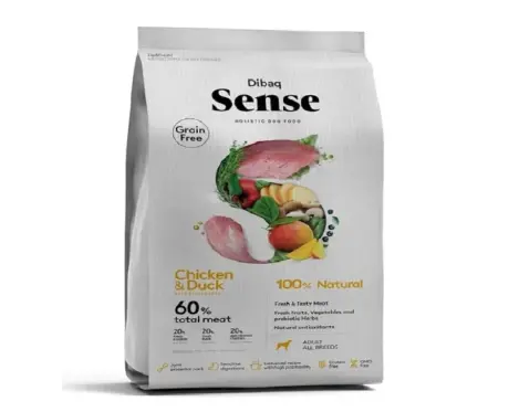 Dibaq Sense Grain Free Chicken and Duck Dog Food at ithinkpets.com (1) (1)