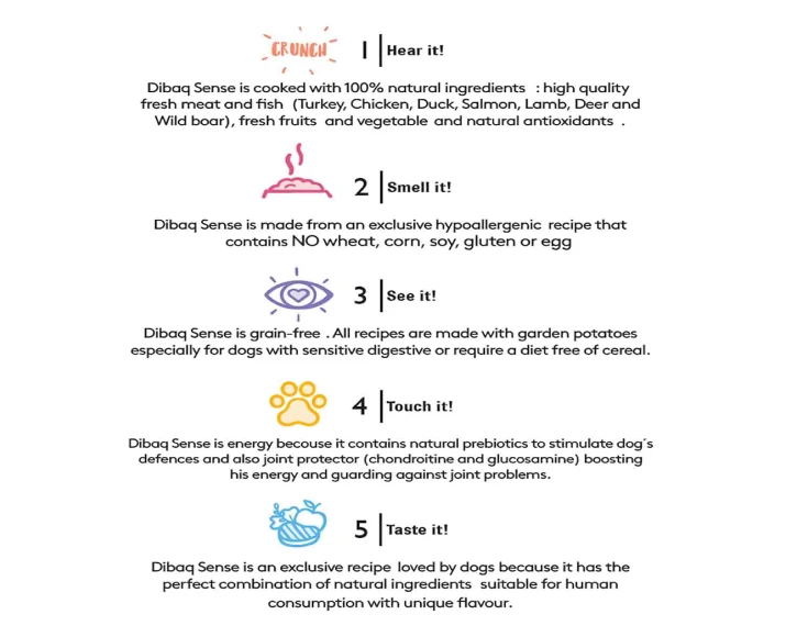 Dibaq Sense Grain Free Chicken and Duck with Mushrooms and Mango Hypoallergenic Adult Wet Dog Food,380 GM at ithinkpets.com (4)