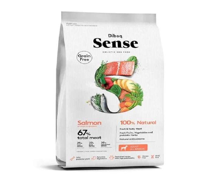 Dibaq Sense Grain Free Salmon Dog Food at ithinkpets.com (1) (1)