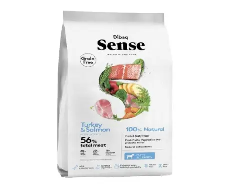Dibaq Sense Grain Free Turkey and Salmon at ithinkpets.com (1)