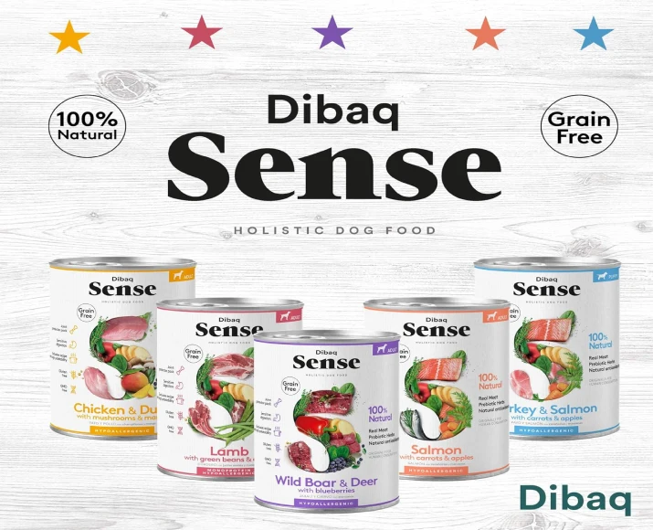 Dibaq Sense Salmon Grain Free Hypoallergenic Adult Wet Dog Food, 380 GM at ithinkpets.com (3)