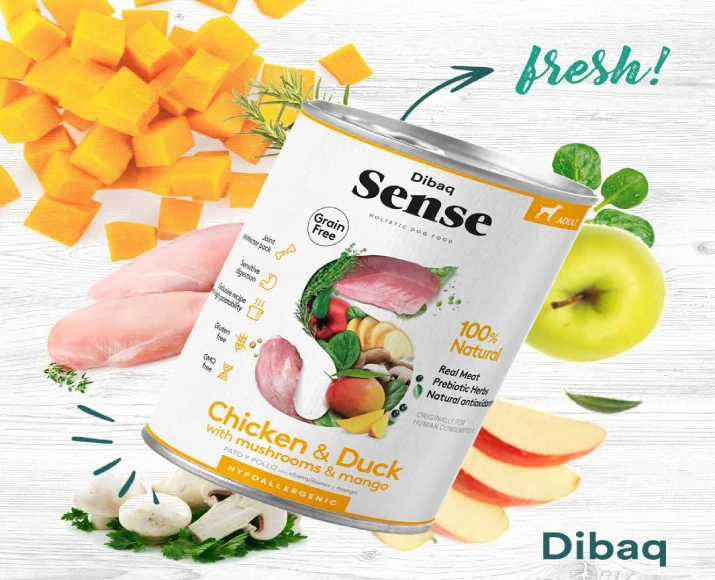 Dibaq Sense Salmon Grain Free Hypoallergenic Adult Wet Dog Food, 380 GM at ithinkpets.com (4)