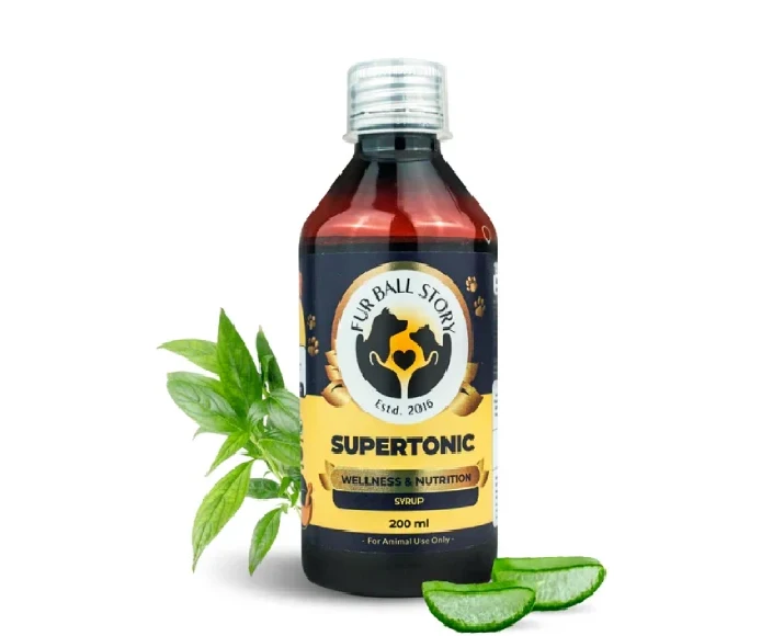 Fur Ball Story Supertonic Syrup Dogs & Cats, 200 ML at ithinkpets.com (1) (1)