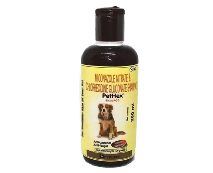 Petcare PetHex Shampoo for Dogs, 200 ML at ithinkpets.com (1)
