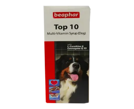 Beaphar TOP 10 Dog Syrup Multi Vitamin, 200 ML at ithinkpets.com (2)