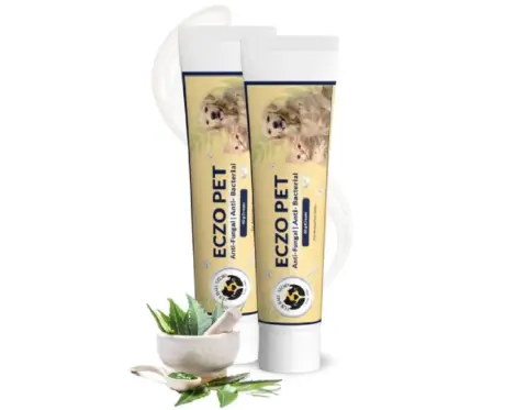 Fur Ball Story Eczo Pet Cream Treats Skin Infections In Dogs & Cats, 60 GM at ithinkpets.com (1) (1)