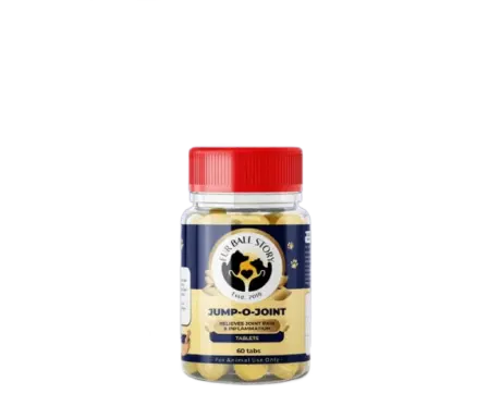 Fur Ball Story Jump O Joint Tablet, For Joint Pain in Dogs & Cats, 60 Tablets at ithinkpets.com (1) (1)
