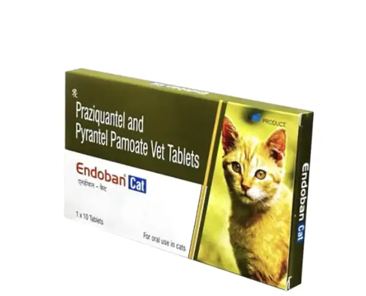 Ttk Endoban Cat Dewormer Tablets,10 Tablets ithinkpets.com