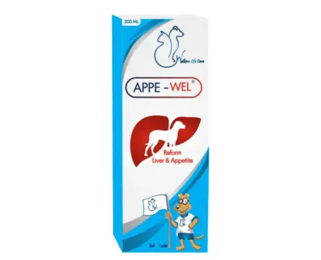 Welkine Appe Wel Syrup for Dogs & Cats, 200 ML Ithinkpets.com