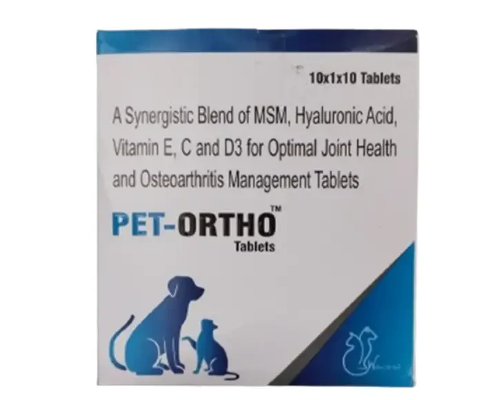 Welkine Pet Ortho Tablets for Dogs & Cats, 10 Tablets at ithinkpets.com (1)