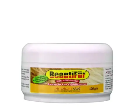 Areion Vet Beautifur Coat Conditioner for Dogs and Cats, 100 GM at ithinkpets.com (1)