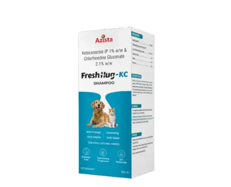 Azista Fresh Hug KC Ketoconazole Shampoo for Dogs, 250 ML at ithinkpets.com (1)
