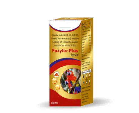 Corise Foxyfur Plus Syrup for Birds, Rabbits & Turtles, 200 ML at ithinkpets.com (1) (1)