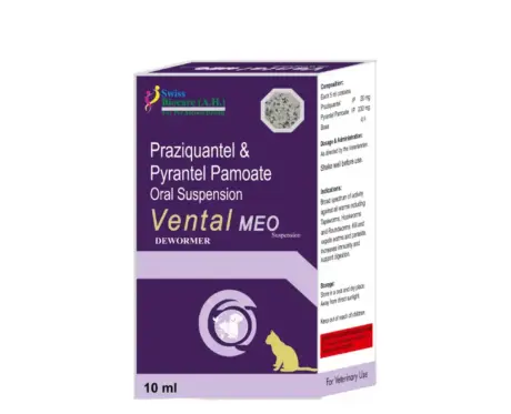 Corise Vental MEO Suspension Dewormer for Cat & Kittens, 10 ML at ithinkpets.com (1)