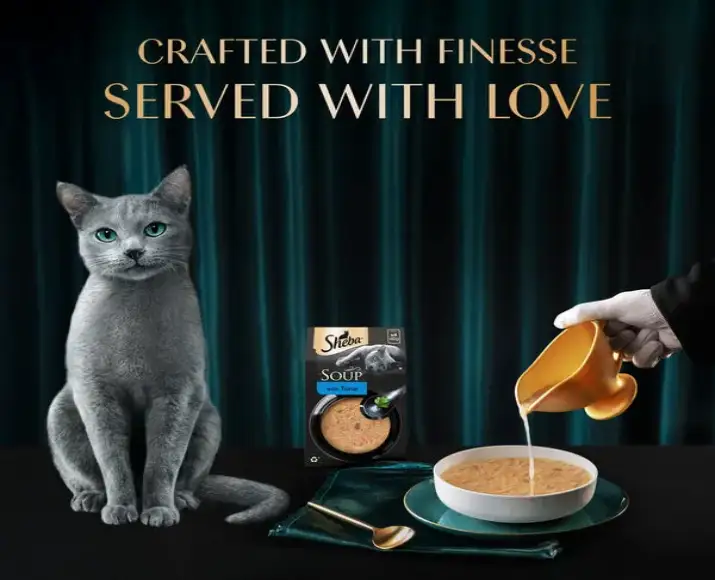 Sheba Soup with Tuna Adult Cat Wet Food, 40 GM Ithinkpets.com 2