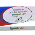Alembic Docmycin L 200 Tablets for Dogs & Cats, 10 Tablets at ithinkpets.com (5)