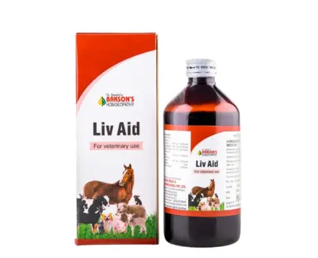 Bakson Veterinary Liv Aid Syrup for Pets & Farm Animal, 200 ML Ithinkpets (1)