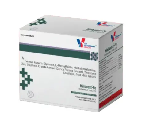 Drools Minboost Fe Tablets for Dogs,10 Tablets Ithinkpets.com