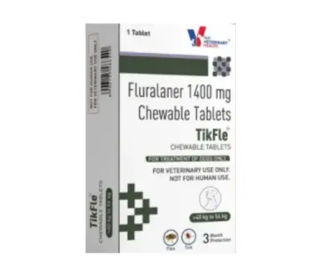 Drools TikFle Fluralaner 1400 MG Tick & Flea Tablet for Dogs (40 to 56 KG) Ithinkpets.com