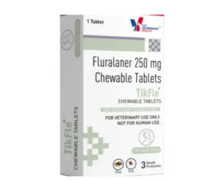 Drools TikFle Fluralaner 250 MG Tick & Flea Tablet for Dogs (4.5 to 10 KG) Ithinkpets.com