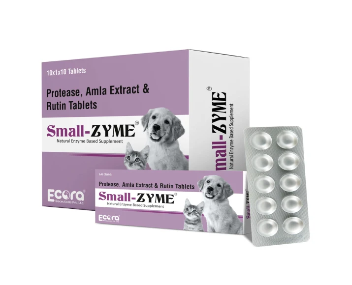 Ecora MPS Small Zyme Tablets for Dogs & Cats, 10 Tablets at ithinkpets.com (1)