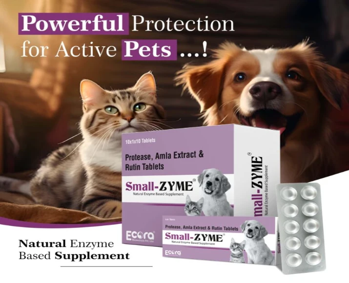 Ecora MPS Small Zyme Tablets for Dogs & Cats, 10 Tablets at ithinkpets.com (2)