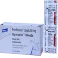 Elanco Bayrocin Tablets 50 MG (Enrofloxacin) for Dogs and Cats, 10 Tablets at ithinkpets.com (1) (1)