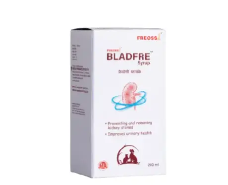 Freossi Bladfre Syrup for Urinary Health for Dogs & Cats, 200 ML at ithinkpets.com (1)