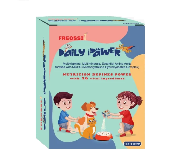 Freossi Daily Pawer Supplement Sachets for Dogs & Cats, 5 GM at ithinkpets.com (1) (1)