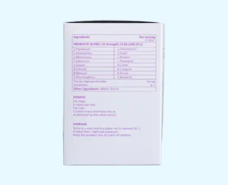 Freossi Gutfred Tablets with Pre & ProBiotics for Dogs & Cats, 30 Tablets at ithinkpets.com (2)