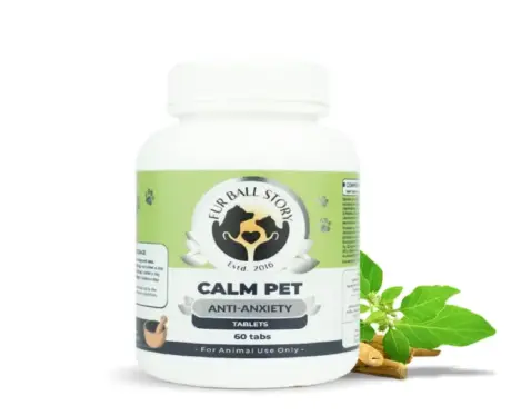Fur Ball Story Calm Pet, Anti Anxiety Tablets For Dogs & Cats, 50 Tablets at ithinkpets.com (2)