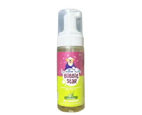 Mankind Bubble Star Aloevera Dry Shampoo for Dog & Cats, 150 ML Ithinkpets.com