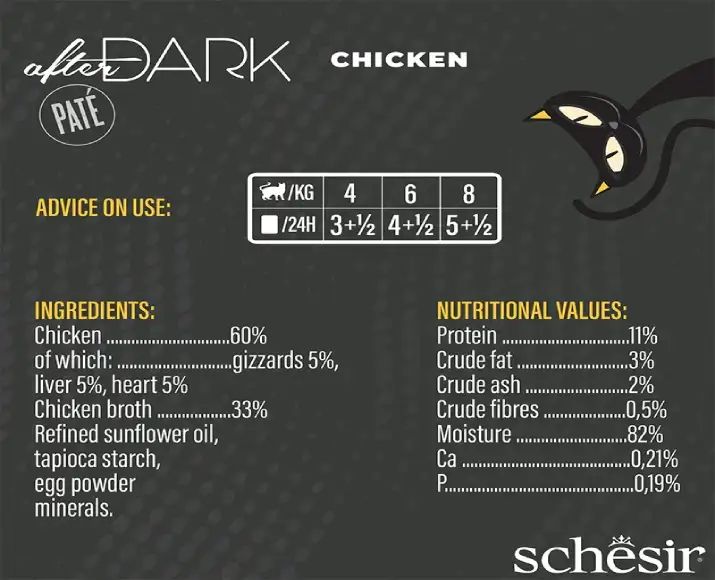 Schesir After Dark Cat Pate Chicken, 80 GM Ithinkpets (2)