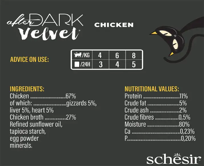Schesir Cat After Dark Velvet Mousse Chicken, 80 GM Ithinkpets (2)