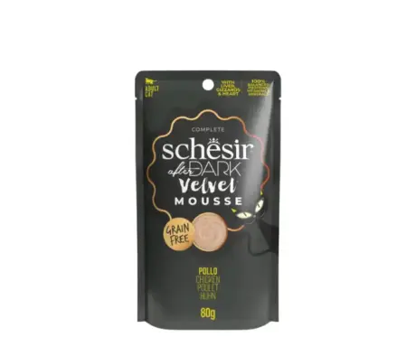 Schesir Cat After Dark Velvet Mousse Chicken, 80 GM Ithinkpets (2)