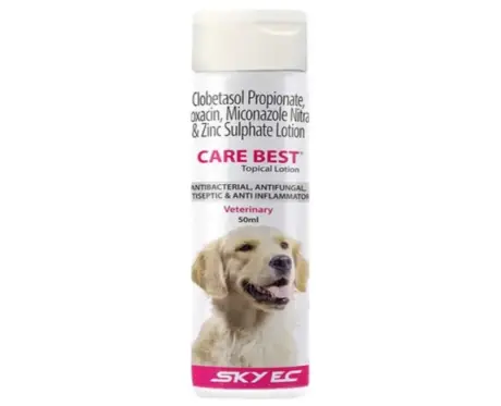 Skyec Carebest Lotion for Dogs, 100 ML at ithinkpets.com (1)