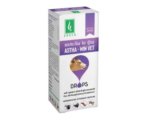 Adven Astha Win Vet Drops for Farm Animals, 30 ML at ithinkpets.com (1)