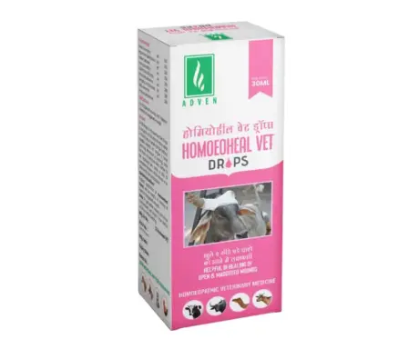 Adven Homoeoheal Vet Drops for Farm Animals, 30 ML at ithinkpets.com (1)