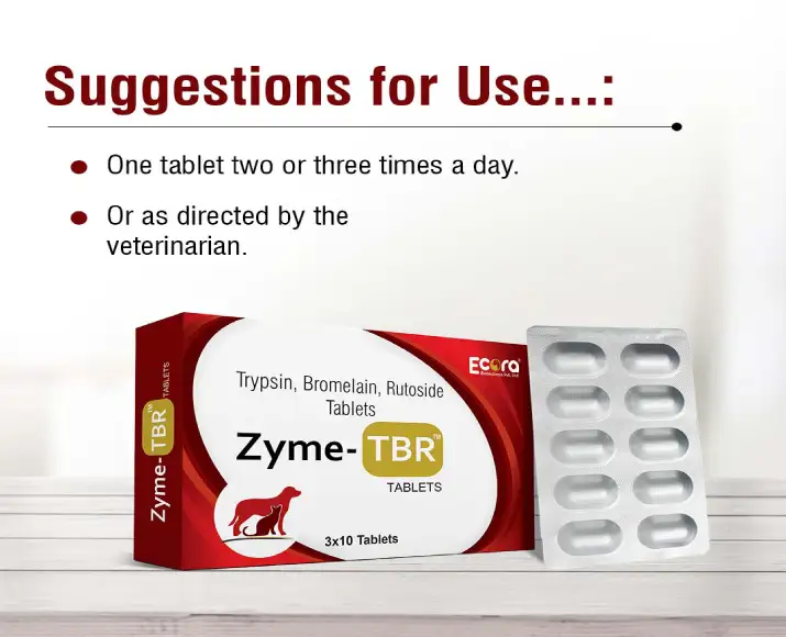 Ecora Zyme TBR Tablets for Dogs & Cats, 30 Tablets Ithinkpets (2)