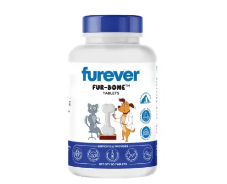 Furever Fur Bone, Bone Health Tablets for Dogs, Cats, 60 Tablets Ithinkpets (8)