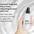 Moe Puppy Anti Tick Spray, Natural Lemongrass & Aloe Vera for Dogs & Cats, 100 ML at ithinkpets.com (3)