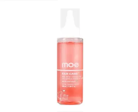 Moe Puppy Care Plus Ear Cleanser for Dogs & Cats, 100 ML at ithinkpets.com (1) (1)