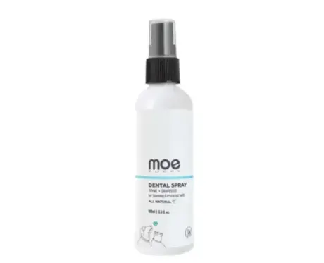 Moe Puppy Dental Spray with Thyme Grapeseed for Dogs & Cats, 100 ML at ithinkpets.com (1)