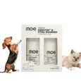 Moe Puppy Discovery Pack, Keratin Plus & Xtra Nourish Shampoo Combo, 2 x 50 ML at ithinkpets.com (1)