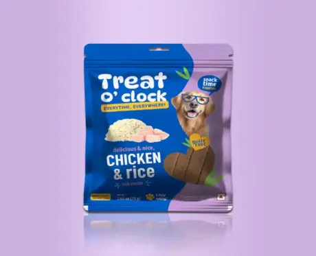 Natural Remedies Treat O Clock Chicken & Rice DogTreats, High-Protein with Liver Supporting Milk Thistle, 75 GM Ithinkpets (1)