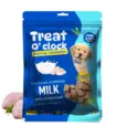 Natural Remedies Treat O Clock Milk & Chicken Dog Treats for Growth, Energy Booster,Calcium & Vitamin D3 Rich, 75 GM Ithinkpets (1)
