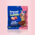 Natural Remedies Treat O Clock Strawberry & Chicken Dog Treats,Energy Booster with Vitamin D3 & Calcium, 75 GM Ithinkpets (1)