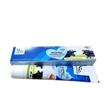 Natural Remedies Wisprec Anti Inflammatory Cream for Cattles , 25 GM Ithinkpets.com