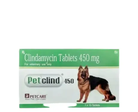 Petcare PetClind 450 MG Tablets for dogs & cats, 10 tabs Ithinkpets.com
