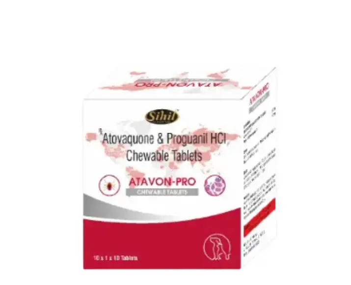 Sihil Atavon PRO (Atovaquone) Tablets for Dogs & Cats, 10 Tablets Ithinkpets.com